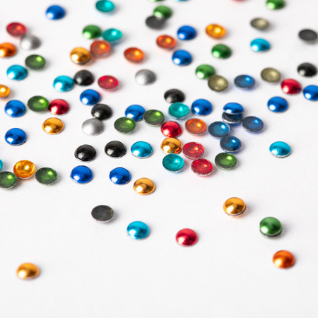 ShinePins gładkie ćwieki błyskotki ozdoby do paznokci medium NTN Premium Nr 1 5g