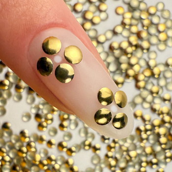 ShinePins – glatte Nieten, Glitzer, Nagelverzierungen, groß, NTN Premium Nr. 3, 5 g