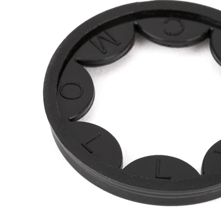 MollyLac 2-in-1 Safety Ring for Wiping Brushes and Preventing Gel Spills, 5 ml