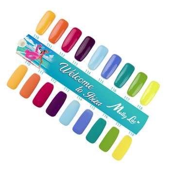 MollyLac Welcome To Ibiza Gloss and Matte 9 Colors Template