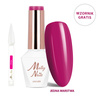 La Vie en Rouge LED/UV Gel Polish No. 326, Pink MollyNails, HEMA/Di-HEMA Free, 8 g+, FREE Pink Color Chart