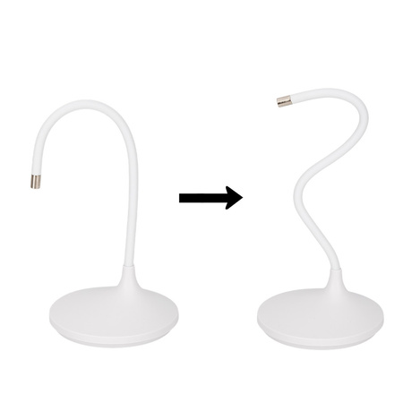 Lampada LED per unghie da 3 W Molly Nails per smalti ibridi, gel e acrilogel, senza fili, bianca, modello U2