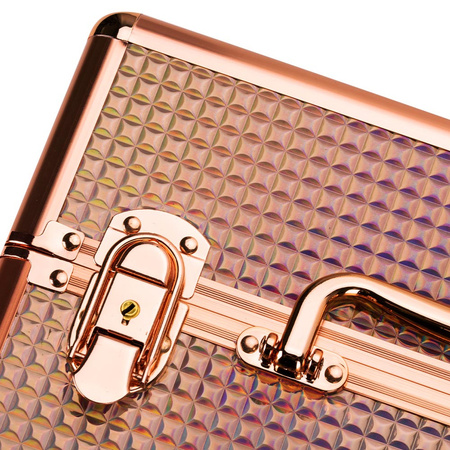Cosmetic case M for nail polish K105-7H rose gold fittings