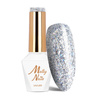 Smalto ibrido Molly Nails Crushed Diamonds Exclusive Moi senza HEMA/Di-HEMA 8 g n. 531