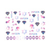 Unicorn Water Nail Stickers BN-638