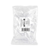 Petite brosse transparente pour manucure et poussière, lot de 10