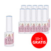 10+1 Free LED/UV Gel Polish Blues BL3 Sky AlleLac HEMA/Di-HEMA Free 6g
