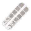 Box with Molly Nails gray decorations, 1000 pieces