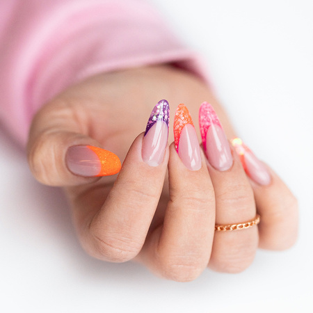 Gel décoratif Candy Nails Light Candy Orange par Monika Szlósarczyk MollyLac, sans HEMA/Di-HEMA, 5 g