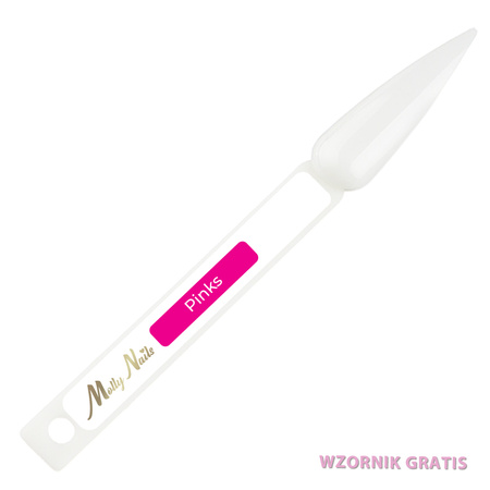 Vernis hybride LED/UV Gel Polish La Vie en Rouge n° 327 Morning Kiss MollyNails sans HEMA/Di-HEMA 8 g + nuancier « Pinks » OFFERT
