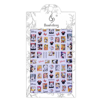 Adhesivos para uñas finos y autoadhesivos con motivos de cuentos de hadas F578