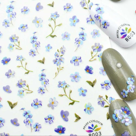 Autocollants pour ongles fins, dorés, holographiques et géométriques R081