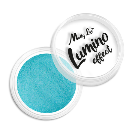 Poudre pour ongles phosphorescente MollyLac Lumino Effect n° 8