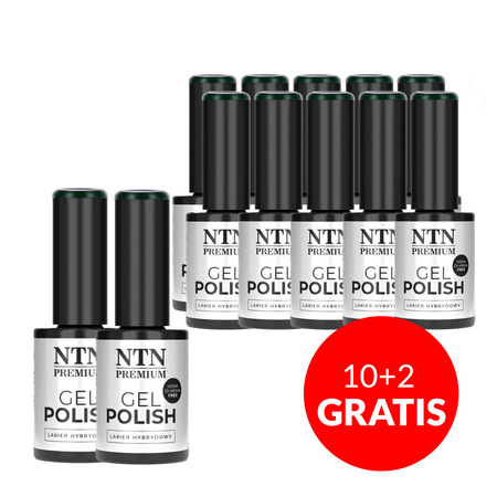 10+2 безкоштовно Гібридний лак NTN Premium After Midnight Collection, без HEMA/Di-HEMA, 5 г, № 71