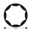 MollyLac 2-in-1 Safety Ring for Wiping Brushes and Preventing Gel Spills, 50 ml