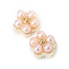 Molly Nails 3D pearl flower nail decorations No. 2, 10 pcs