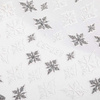 Selbstklebende 3D-Nagelaufkleber mit Glitzer für Weihnachten LS-J31, silber, Holo