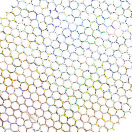 Thin holographic geometric nail stickers R135