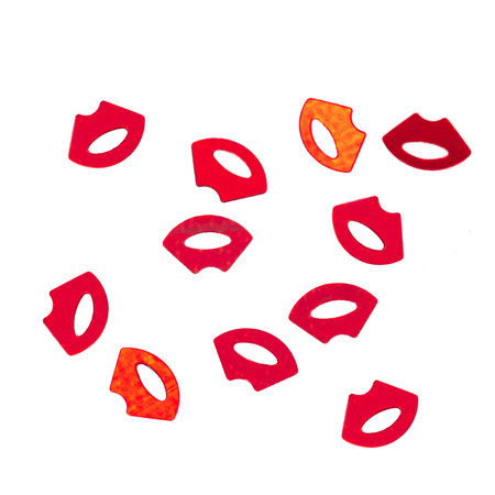 Decorazione per unghie "Labbra rosse" Molly Nails 2 g