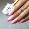 5+1 безкоштовно Гібридний лак Molly Nails Neon Flashy Cat Eye без HEMA, 8 г, № 172