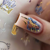 Selbstklebende Nagelsticker, Muster TH-1112