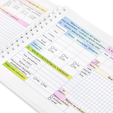 Sterilization Process Log by Ewelina Staszak—A Practical Guide to Procedures, 244 pages