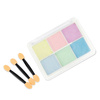 Nail powder with mirror effect, box of 6 colors, Molly Nails No. 8