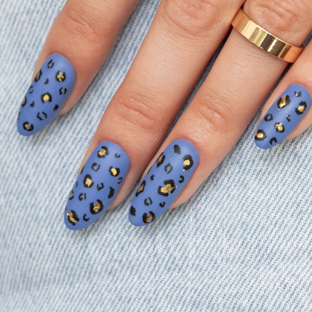 5+1 free Molly Nails Blue Sky Purple Blue HEMA/Di-HEMA Free hybrid nail polish 8g No. 115