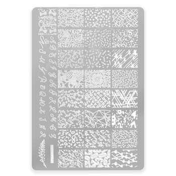 Stempelplatte mit Motiven plus-036