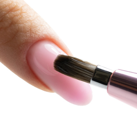 Oval Pro Gel rose gold automatic gel brush Molly Nails No. 6