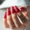 Esmalte híbrido Molly Nails Glamour Women Red Lips sin HEMA ni Di-HEMA, 8 g, n.º 9