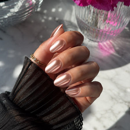 MollyLac Classic Nail Polish, Mirror Effect (Mirror/Metallic), No. 11, 10 ml