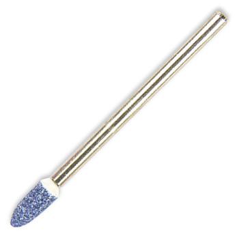 Small oval stone cutter, blue, No. 8