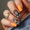 Satin Top Molly Nails: top coat opaco no wipe senza risciacquo, trasparente, 10 g