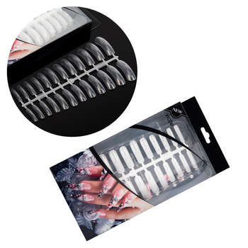 DSF Dualform Top Nail Forms for Gel, Acrygel, and Acrylic (Clear) – Model A2, 240 pieces