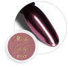 Mirror dust effect for nail art MollyLac Glass Effect Deep Pink No. 4