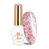 Vernis hybride Molly Nails Crushed Diamonds LA Star sans HEMA/Di-HEMA, 8 g, n° 534