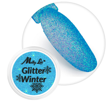 Poudre pour ongles MollyLac Glitter Winter 1 g n° 5