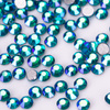 Glas-Strasssteine für Nägel SS3 Blue Zircon AB ca. 1440 Stück pro Packung