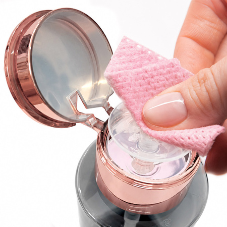 MollyNails Black 200 ml Pump Dispenser for Liquids