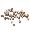 SS3 Light Topaz glass nail rhinestones, approx. 50 pcs.