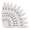 Lima minerale per unghie a forma di barchetta e mezzaluna 180/240 standard MollyNails