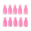 Pinces pour retirer les paillettes du gel hybride, roses, 10 pièces