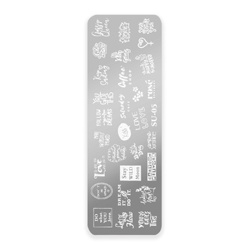 Plate for stamps with patterns SU-05