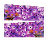 Adesivi ad acqua per unghie con motivi floreali, foglio da 6,5 x 5,5 cm per 10 dita, n. 1588