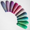 Esmalte híbrido Molly Nails Flashing Holo in Bottle, 8 g