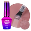 Base de caucho LED/UV con fibras Molly Nails Rubber Fiber Base Biscotti 10 g