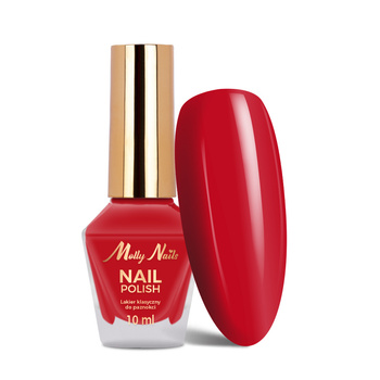Smalto classico Molly Nails Red Vinyl 10 ml