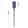Fresa profesional de cobalto-tungsteno con acabado iridiscente, modelo Large barrel M 3/32", n.º 9