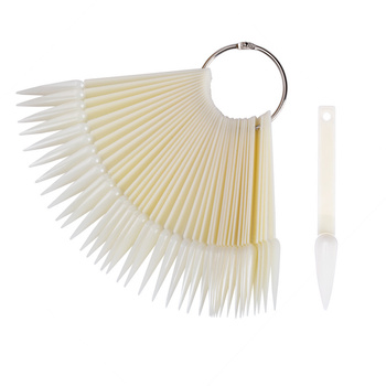 Sample set of pointed applicators on a wheel for gel polishes, hybrid polishes, and milk powders (40 pieces)